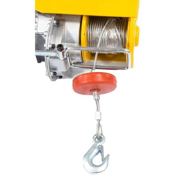 Palan electric DENZEL TF-1000, 1600W, 1000 kg, 8 m/min, galben