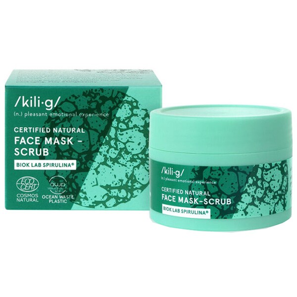Masca de fata exfolianta KILIG Nature, 60ml