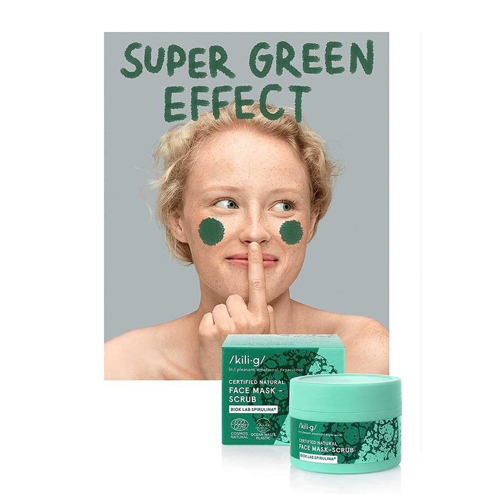Masca de fata exfolianta KILIG Nature, 60ml