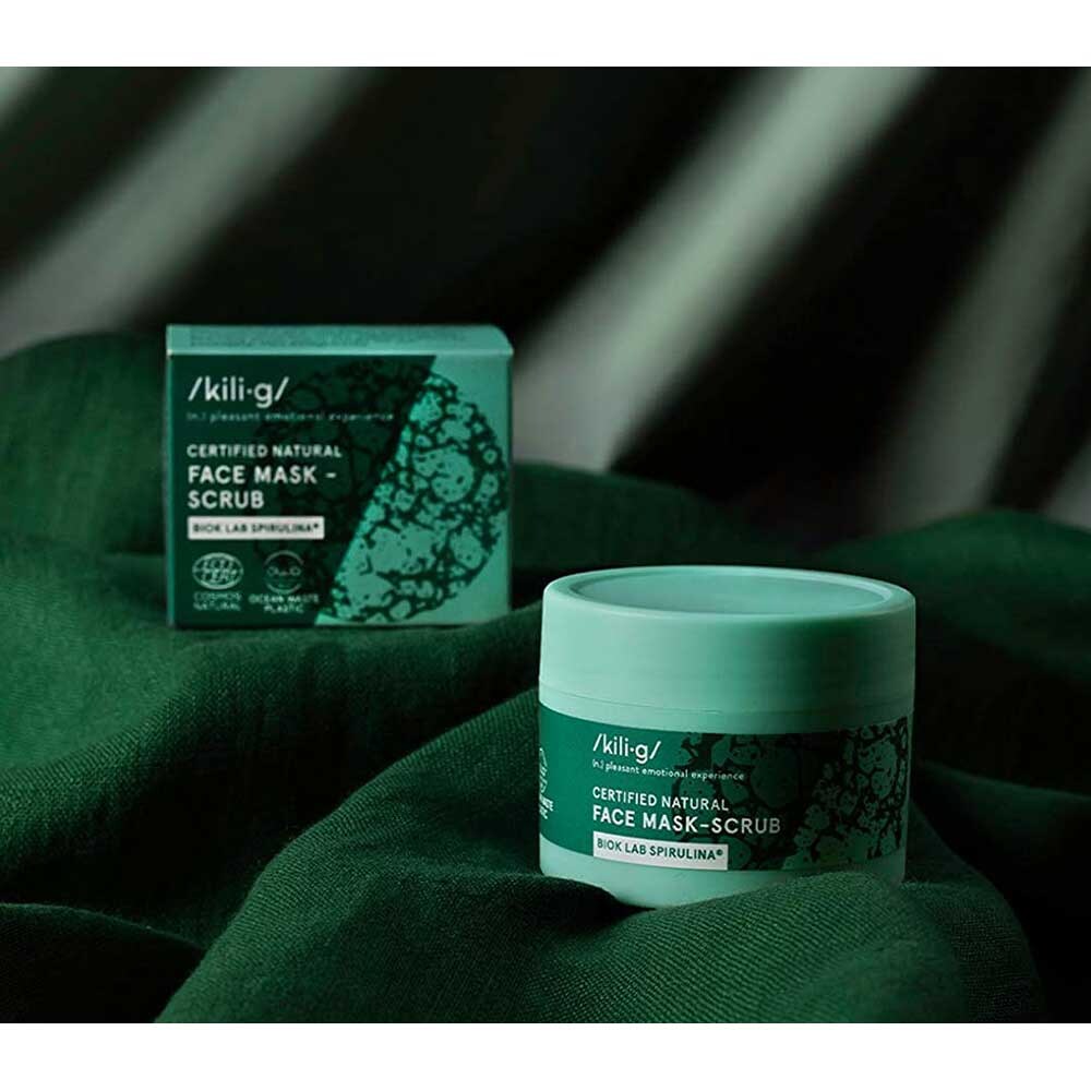 Masca de fata exfolianta KILIG Nature, 60ml