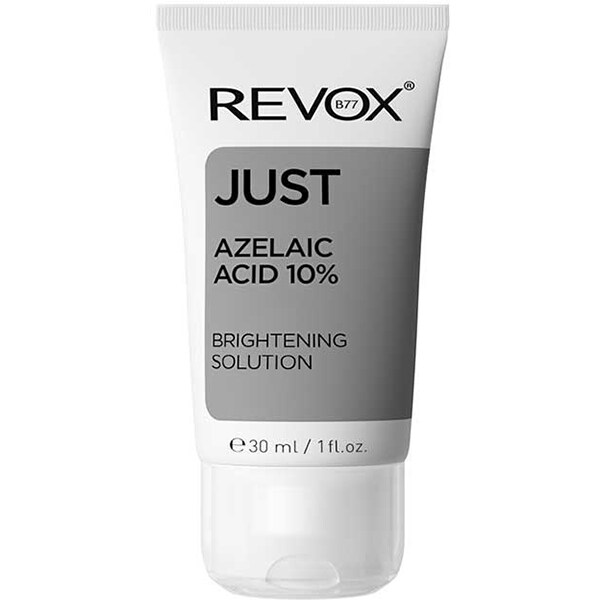 Ser exfoliant pentru fata REVOX Just azelaic acid brightening solution 10%, 30ml