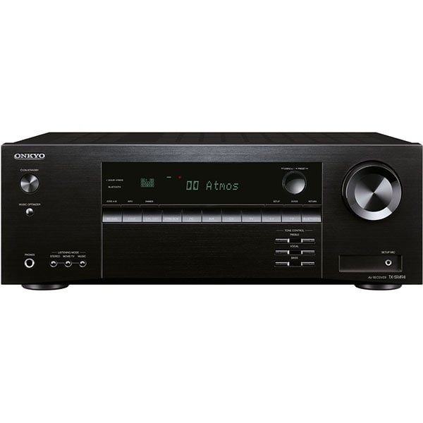 Receiver AV ONKYO TX-SR494, 910W, Bluetooth, negru