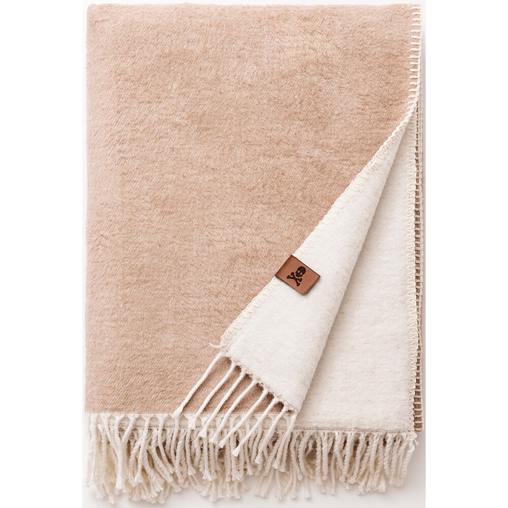 Patura Scalpers Home SC-0038, 140 x 190 cm, acril + bumbac, bej