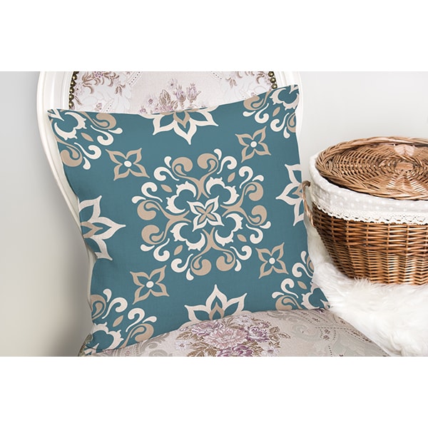 Set 4 fete de perna decorativa Ethnic Moroccan, 30% bumbac +70% poliester, 45 x 45 cm, multicolor