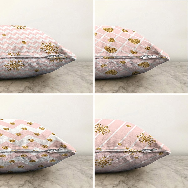 Set 4 fete de perna decorativa Love, 30% bumbac +70% poliester, 55 x 55 cm, multicolor