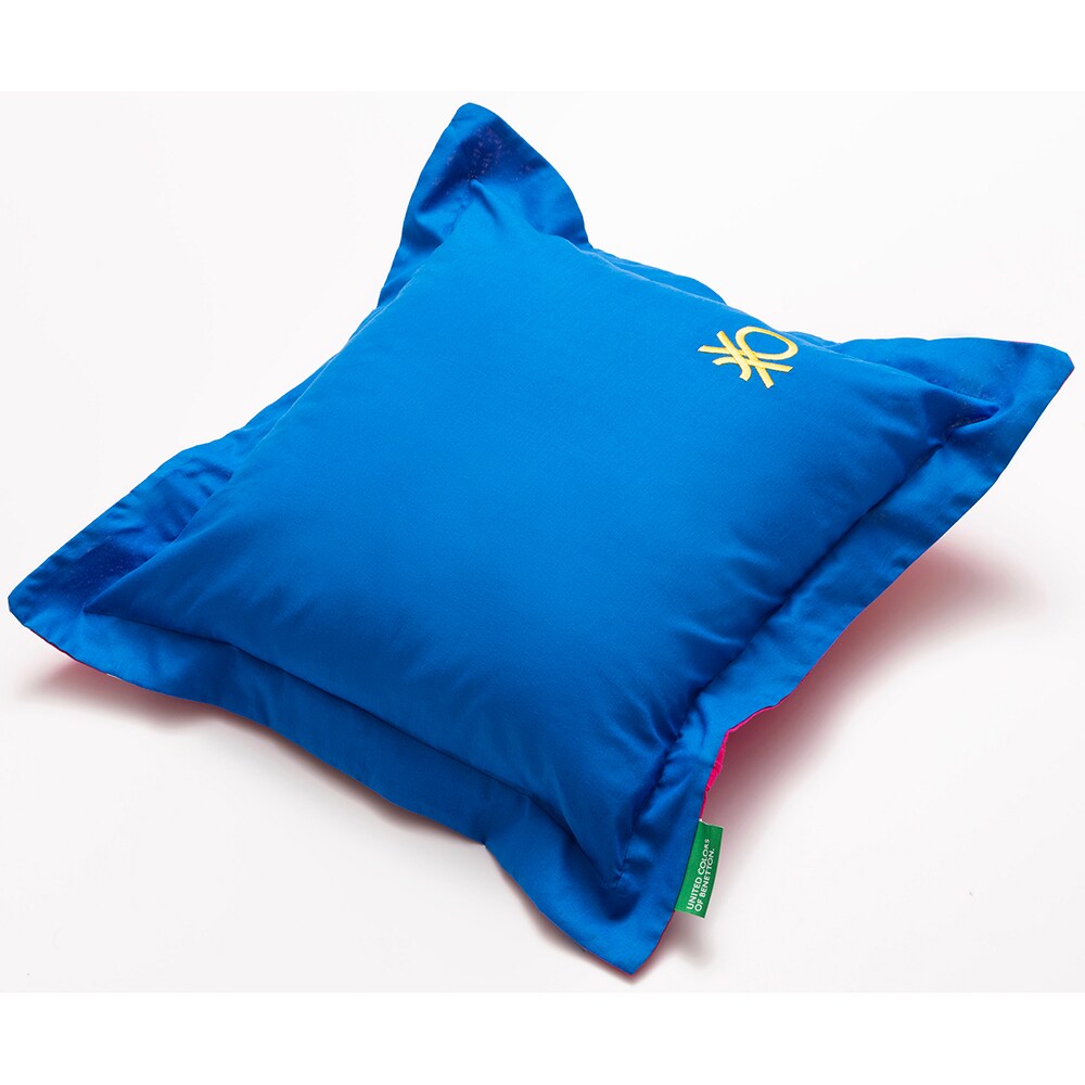 Perna decorativa BENETTON Rainbow, 40 x 40 cm, roz