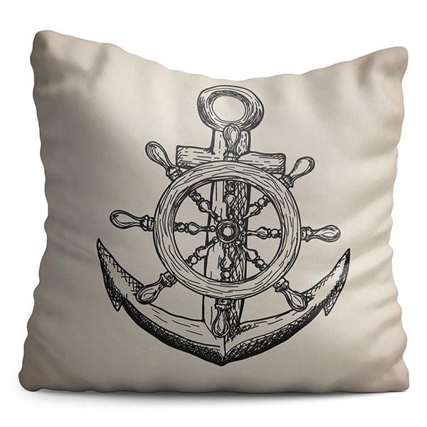 Perna decorativa Anchor 1, 40 x 40 cm, multicolor