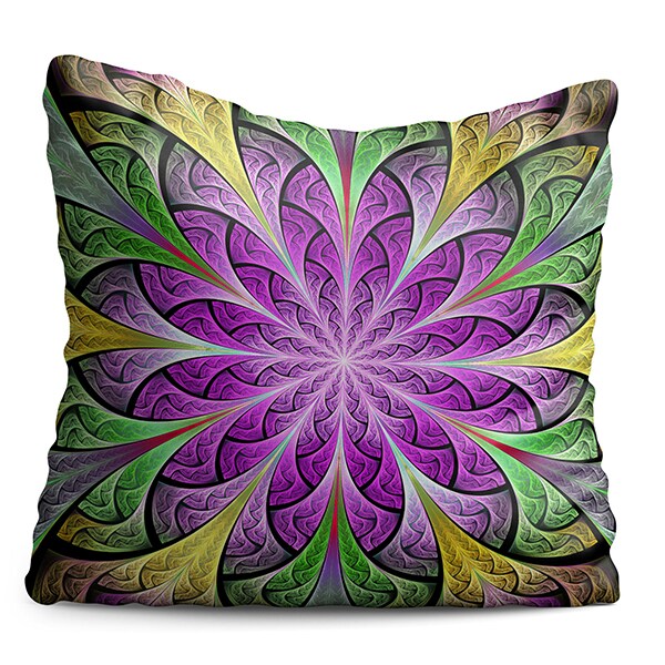 Perna decorativa Mauve, 40 x 40 cm, multicolor