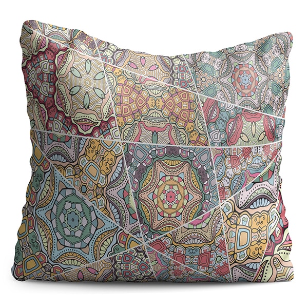 Perna decorativa Etnic 1, 40 x 40 cm, multicolor