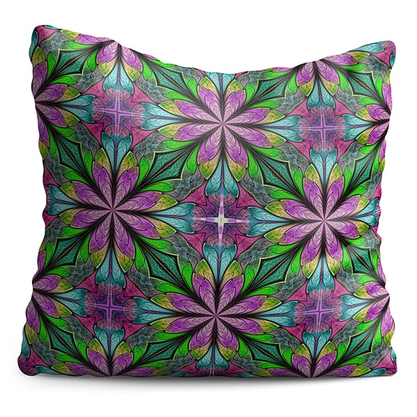 Perna decorativa Green, 40 x 40 cm, multicolor