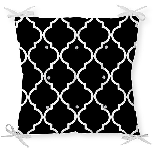 Perna scaun Black&White, 43 x 43 cm, multicolor