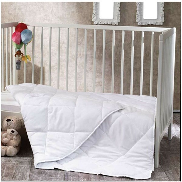 Pilota MILA HOME, microfibra, 90 x 130 cm, alb