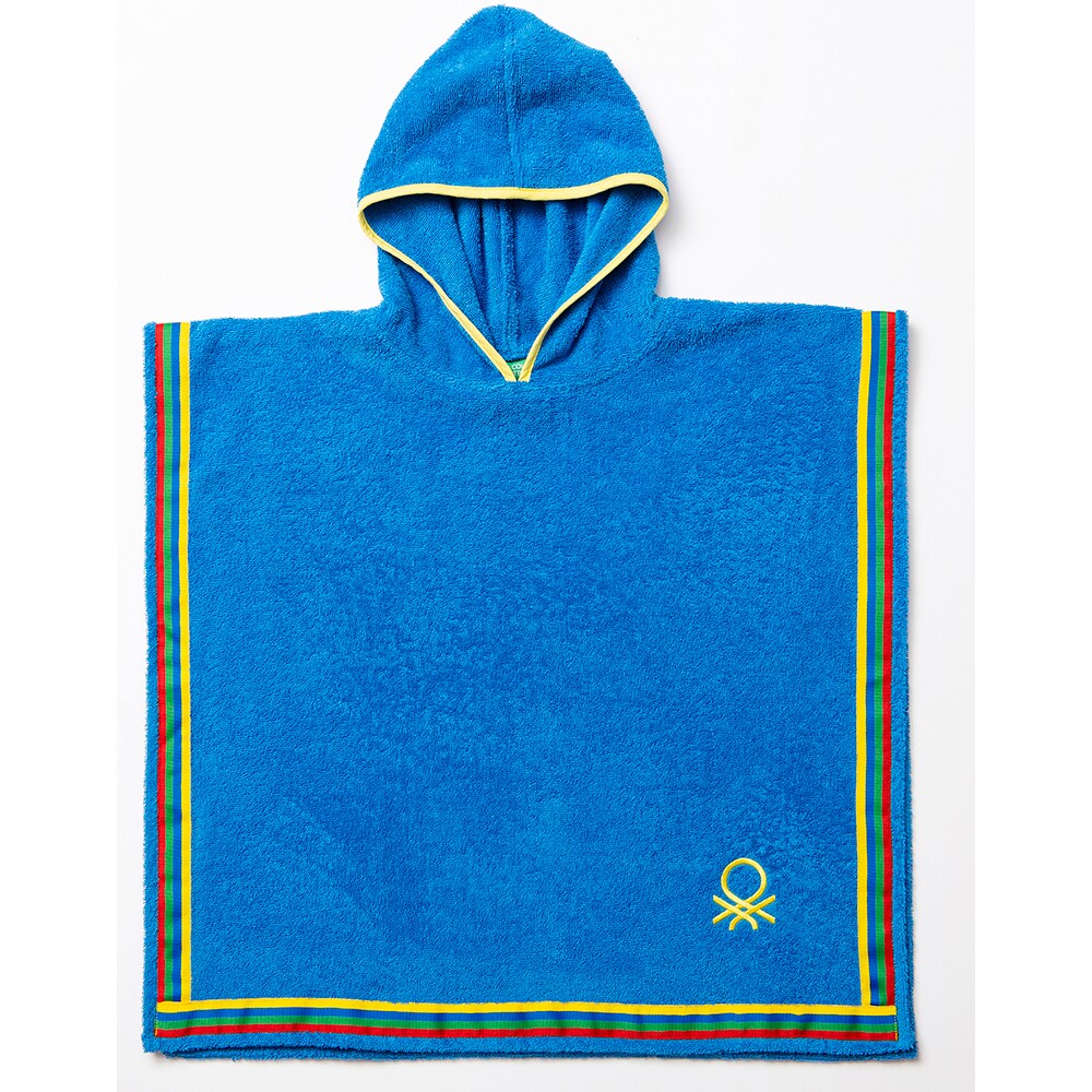 Halat de baie BENETTON BE-1397-BL, copii, bumbac, 2-4 ani, albastru