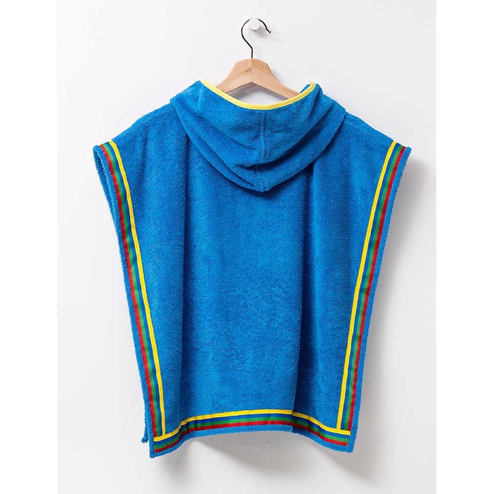 Halat de baie BENETTON BE-1397-BL, copii, bumbac, 2-4 ani, albastru