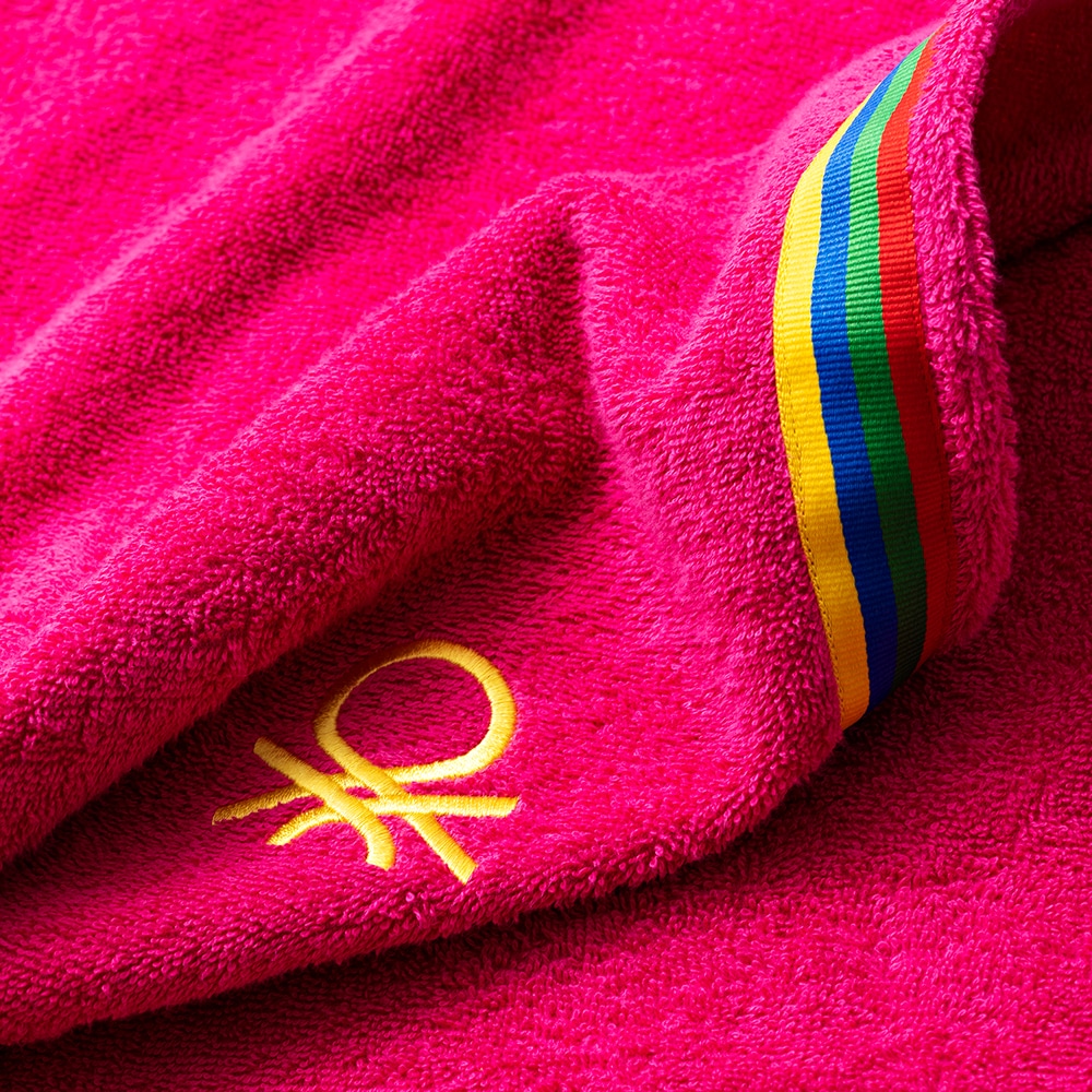 Halat de baie BENETTON BE-1397-PK, copii, bumbac, 2-4 ani, roz