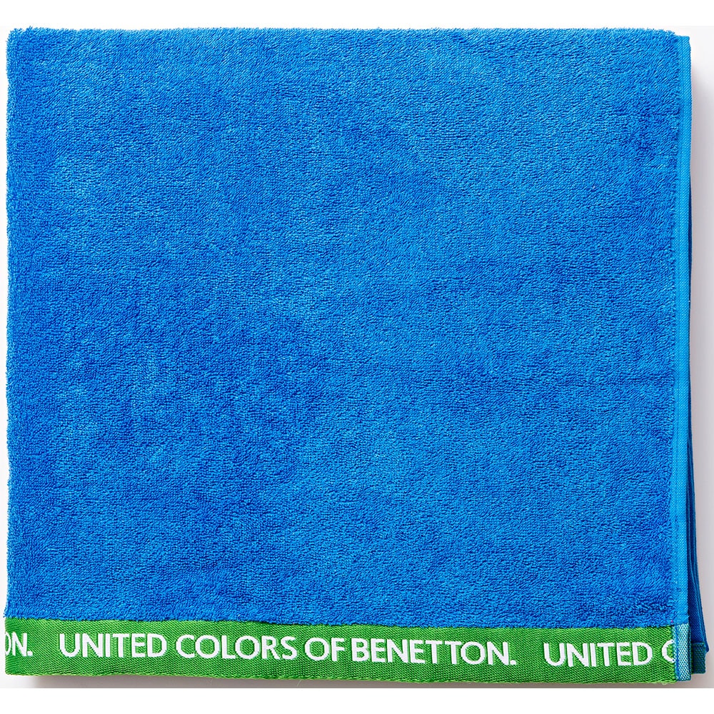 Prosop BENETTON Terry, 90 x 160 cm, bumbac, albastru