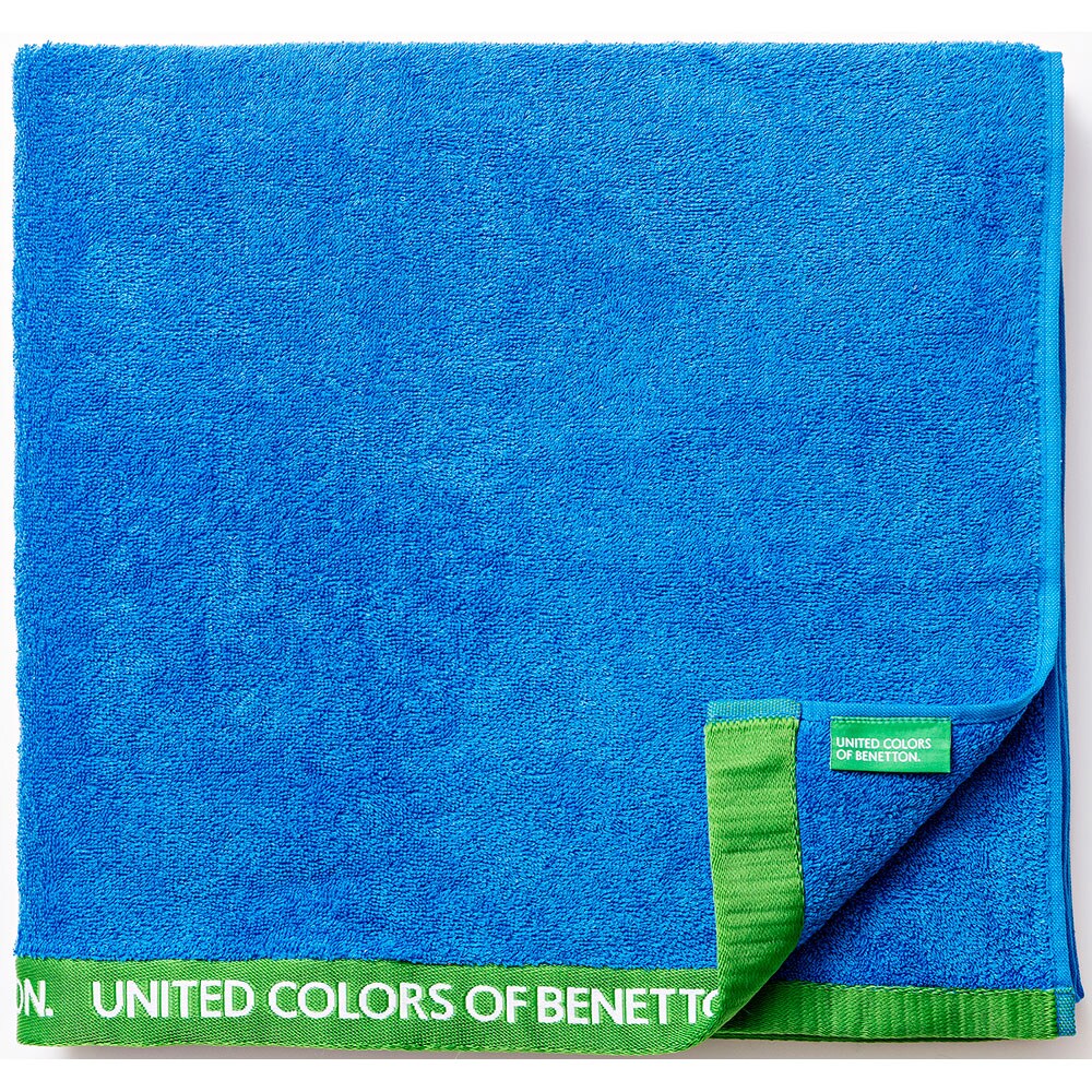 Prosop BENETTON Terry, 90 x 160 cm, bumbac, albastru