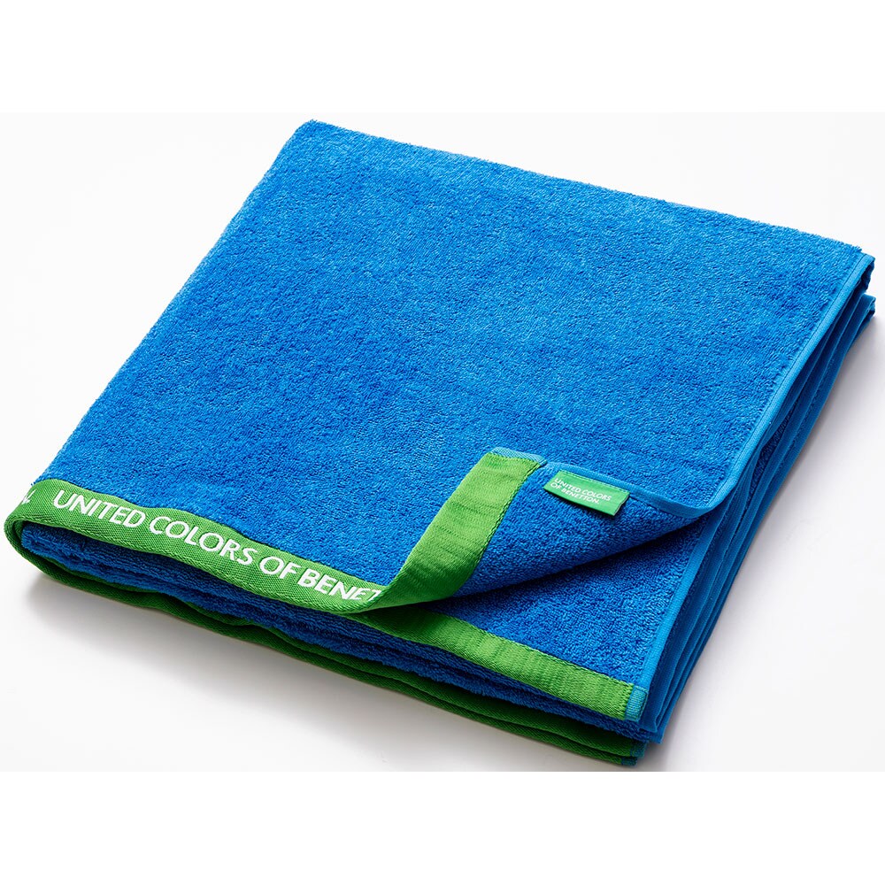Prosop BENETTON Terry, 90 x 160 cm, bumbac, albastru