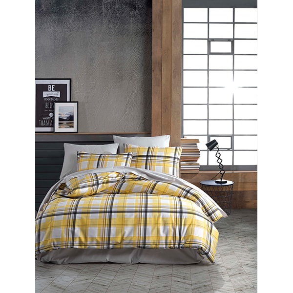 Lenjerie de pat Classic 3, 1 persoana, 100% bumbac, 160 x 220, 2 piese