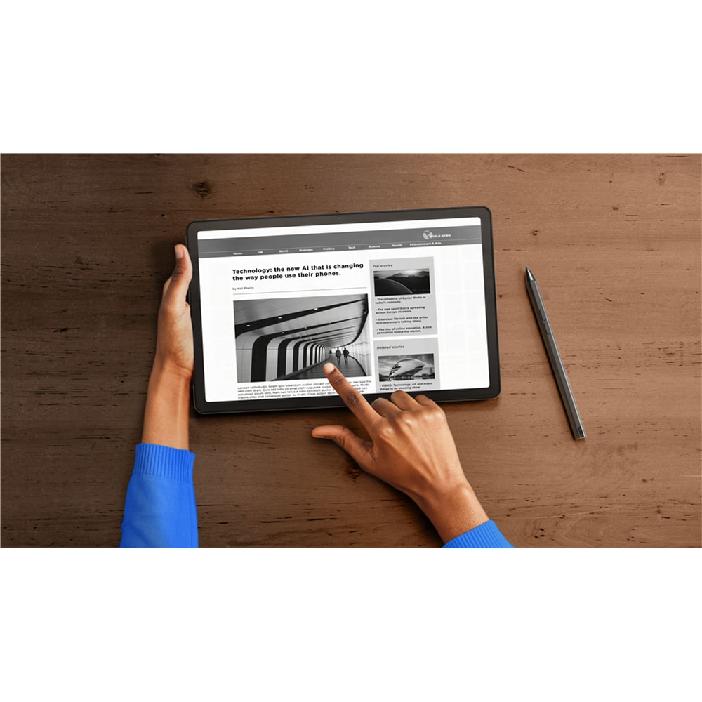 Tableta LENOVO Tab M10 Plus 3rd Gen, 10.6", 128GB, 4GB RAM, Wi-Fi + 4G, Storm Grey