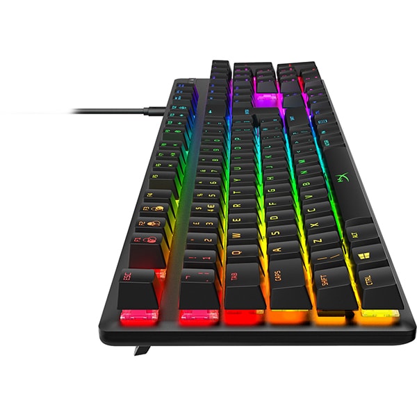 Tastatura Gaming Mecanica HyperX Alloy Origins RGB, Red Switch, US, negru