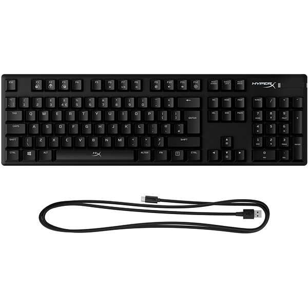 Tastatura Gaming Mecanica HyperX Alloy Origins RGB, Red Switch, US, negru