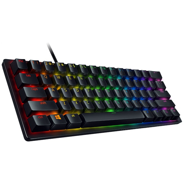 Tastatura Gaming Mecanica RAZER Huntsman Mini, Red Switch, US, Tenkeyless, negru
