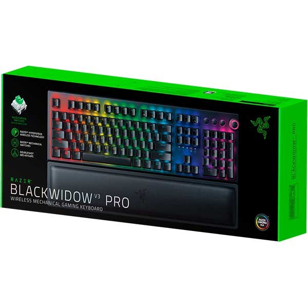 Tastatura Gaming Wireless mecanica RAZER BlackWidow V3 Pro, Bluetooth, USB, negru