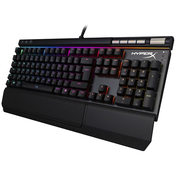 Tastatura Gaming mecanica HyperX Alloy Elite, Cherry MX Brown, USB, Layout US, negru
