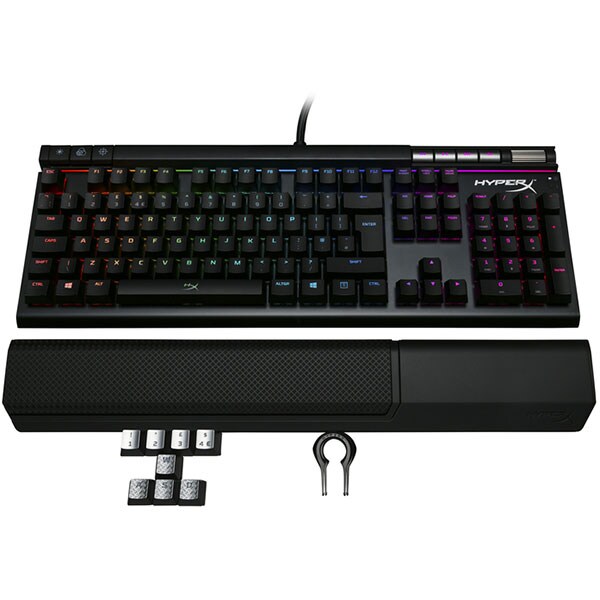 Tastatura Gaming mecanica HyperX Alloy Elite, Cherry MX Brown, USB, Layout US, negru
