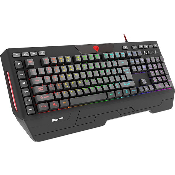 Tastatura Gaming NATEC Genesis Rhod 600 RGB, USB, Layout US, negru