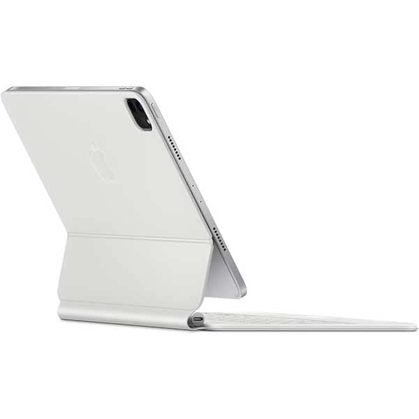 Tastatura APPLE Magic Keyboard pentru iPad Air 11" (M3), iPad Air 11" (M2), iPad Pro 11" 3rd Gen/4th Gen, Layout Int EN, MJQJ3Z/A, White