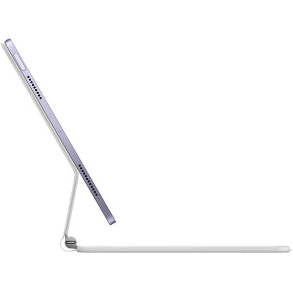 Tastatura APPLE Magic Keyboard pentru iPad Air 11" (M3), iPad Air 11" (M2), iPad Pro 11" 3rd Gen/4th Gen, Layout Int EN, MJQJ3Z/A, White