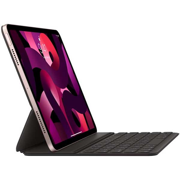 Tastatura APPLE Smart Keyboard Folio pentru iPad Air 11" (M2), iPad Pro 11" 3rd Gen/4th Gen, iPad Air 5, Layout INT EN, MXNK2Z/A, Black
