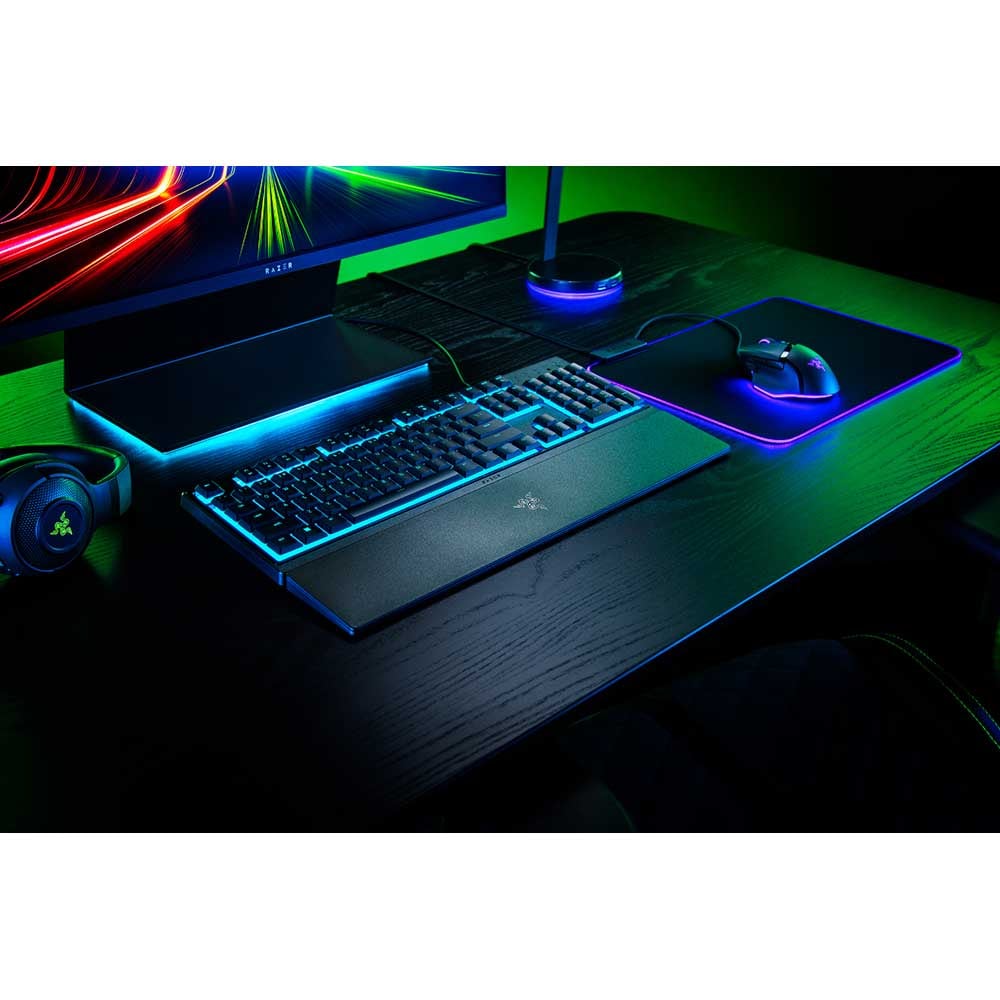 Tastatura Gaming RAZER Ornata V3 X, RGB, USB, Layout US, negru