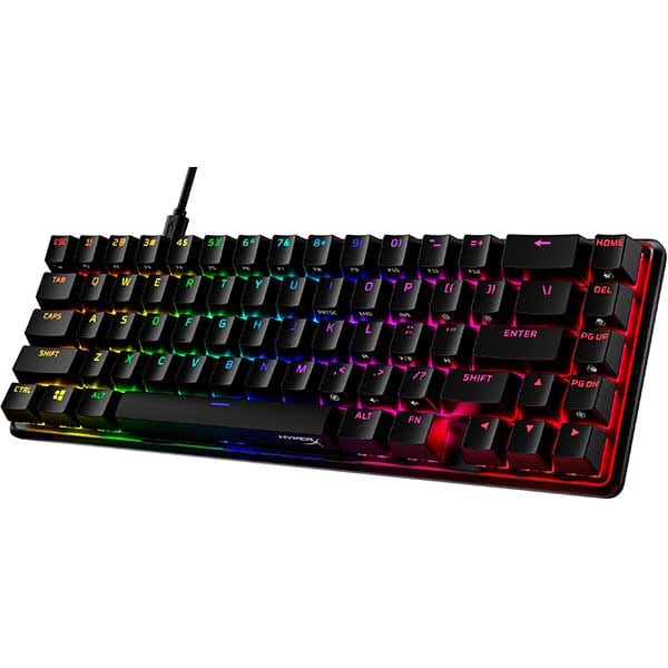 Tastatura Gaming mecanica HyperX Alloy Origins 65 Red, USB, Layout US, rosu