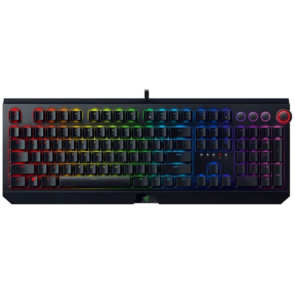 Tastatura Gaming mecanica RAZER BlackWidow Elite, Green Switch, USB, Layout US, negru