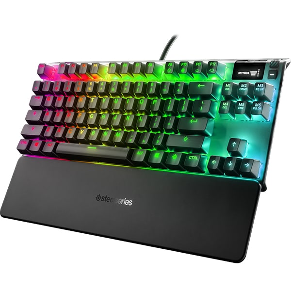Tastatura Gaming mecanica STEELSERIES APEX 7, Red Switch, USB, negru