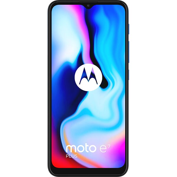 Telefon MOTOROLA Moto E7 Plus, 64GB, 4GB RAM, Dual SIM, Misty Blue