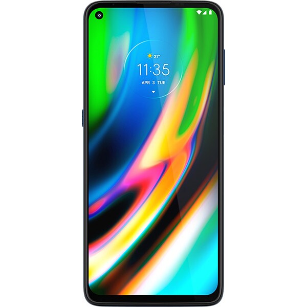 Telefon MOTOROLA Moto G9 Plus, 128GB, 4GB RAM, Navy Blue
