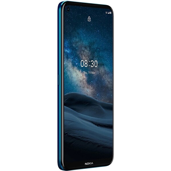 Telefon NOKIA 8.3 5G, 64GB, 6GB RAM, Dual SIM, Polar Night