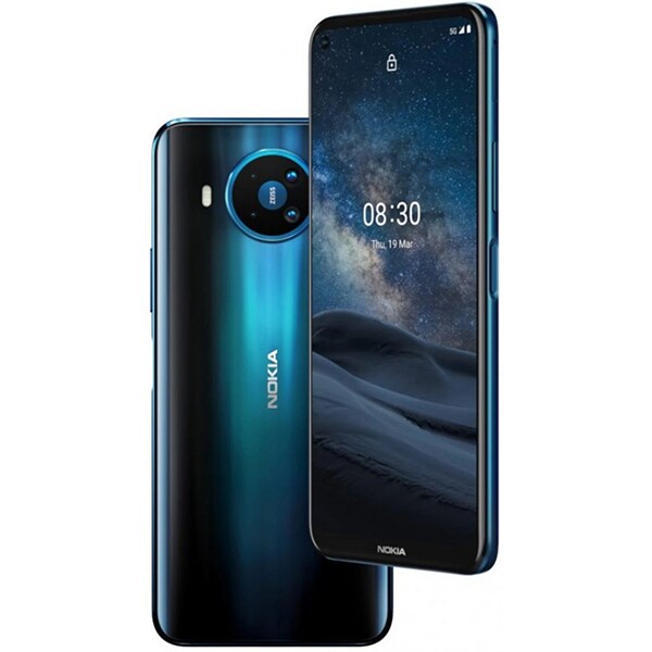 Telefon NOKIA 8.3 5G, 64GB, 6GB RAM, Dual SIM, Polar Night