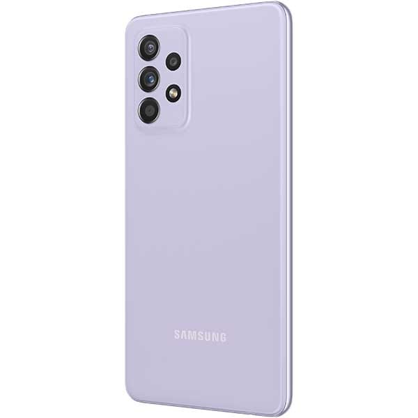 Telefon SAMSUNG Galaxy A52, 128GB, 6GB RAM, Dual SIM, Awesome Violet
