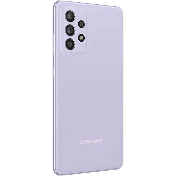 Telefon SAMSUNG Galaxy A52, 128GB, 6GB RAM, Dual SIM, Awesome Violet