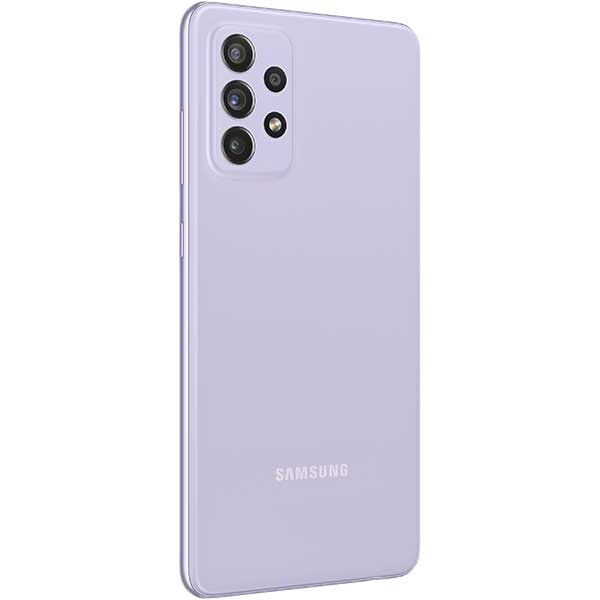 Telefon SAMSUNG Galaxy A72, 128GB, 6GB RAM, Dual SIM, Awesome Violet