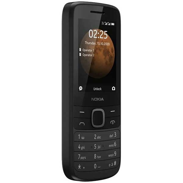 Telefon mobil NOKIA 225 4G, 128MB, 64MB RAM, Dual SIM, Black