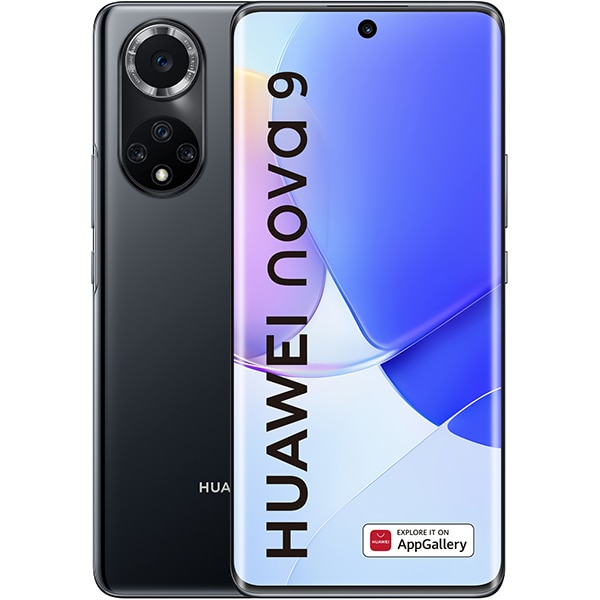 Telefon HUAWEI nova 9, 128GB, 8GB RAM, Dual SIM, Black