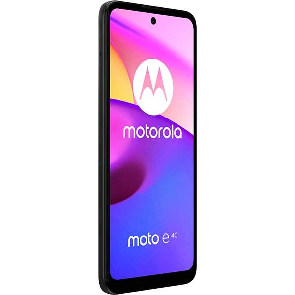Telefon MOTOROLA Moto E40, 64GB, 4GB RAM, Dual SIM, Dark Cedar