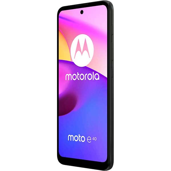 Telefon MOTOROLA Moto E40, 64GB, 4GB RAM, Dual SIM, Dark Cedar
