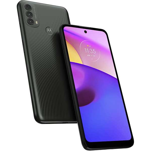 Telefon MOTOROLA Moto E40, 64GB, 4GB RAM, Dual SIM, Dark Cedar